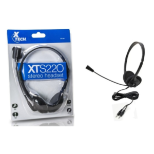 Auriculares con micrófono XTech XTS220